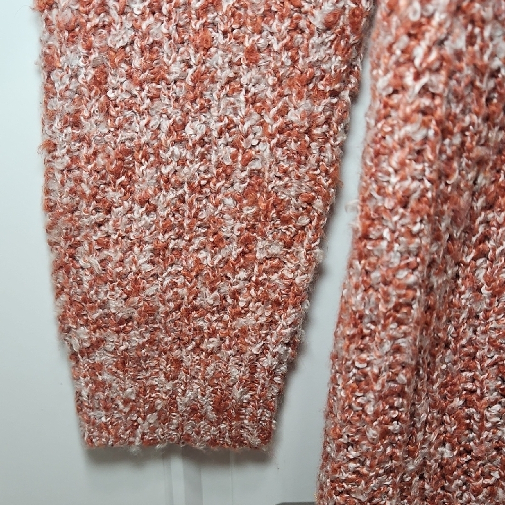 BB Dakota Steve Madden Textured Open Front Cardigan Chunky Knit New - Picture 7 of 9